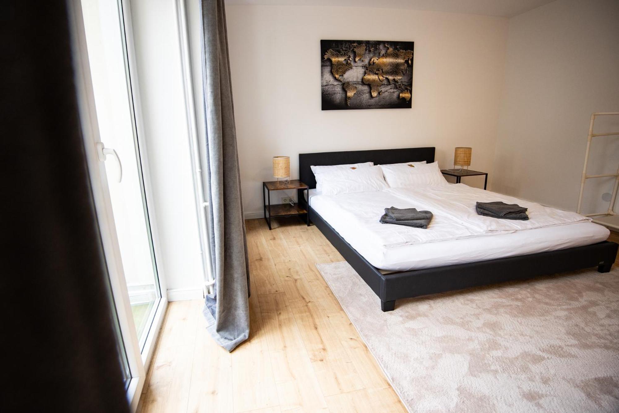 Me Living Bad Pyrmont Innenstadt 10 Meter Balkon 외부 사진