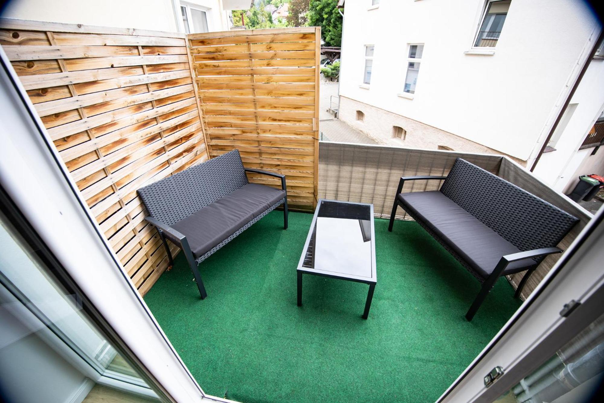Me Living Bad Pyrmont Innenstadt 10 Meter Balkon 외부 사진