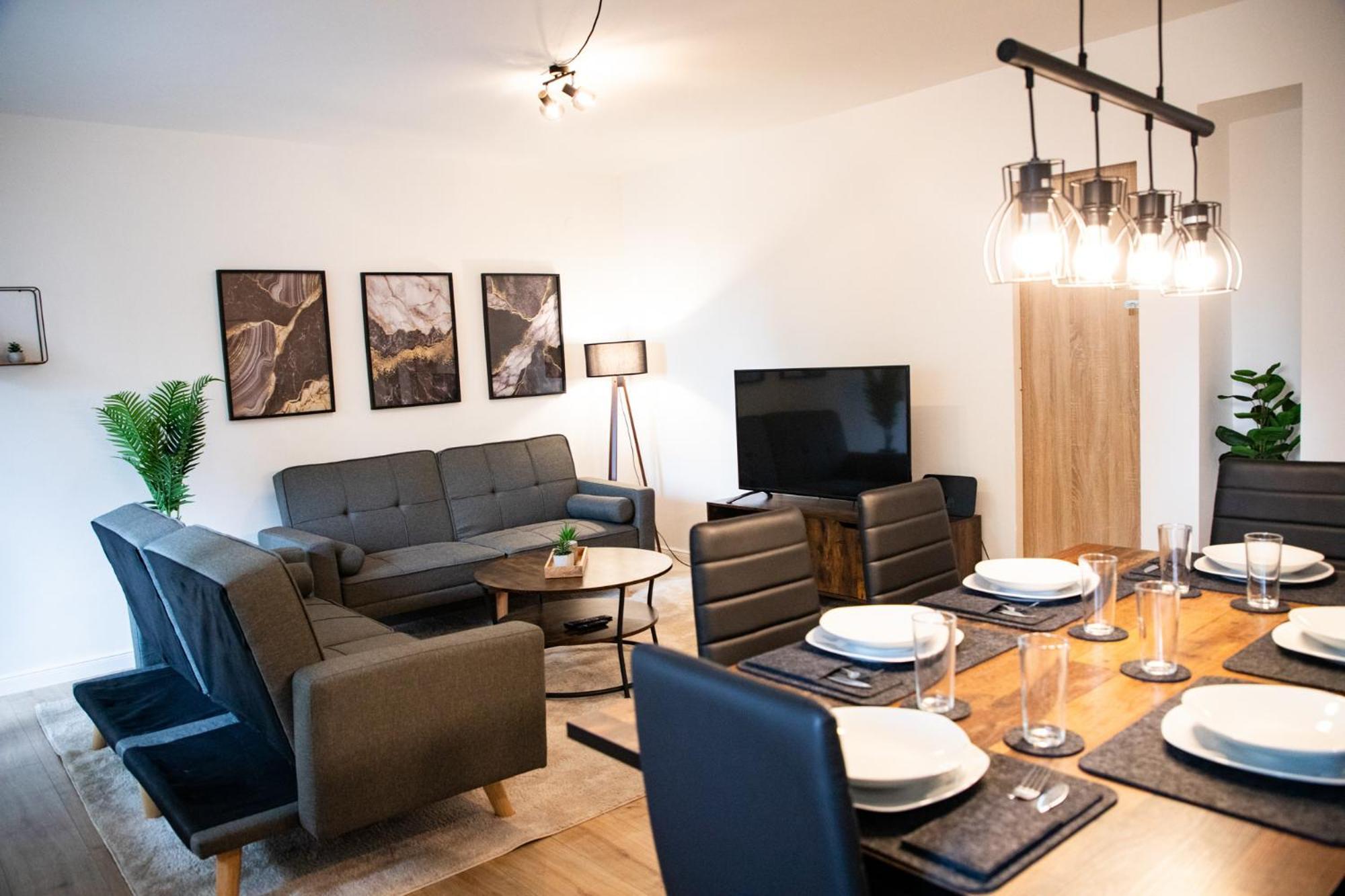 Me Living Bad Pyrmont Innenstadt 10 Meter Balkon 외부 사진