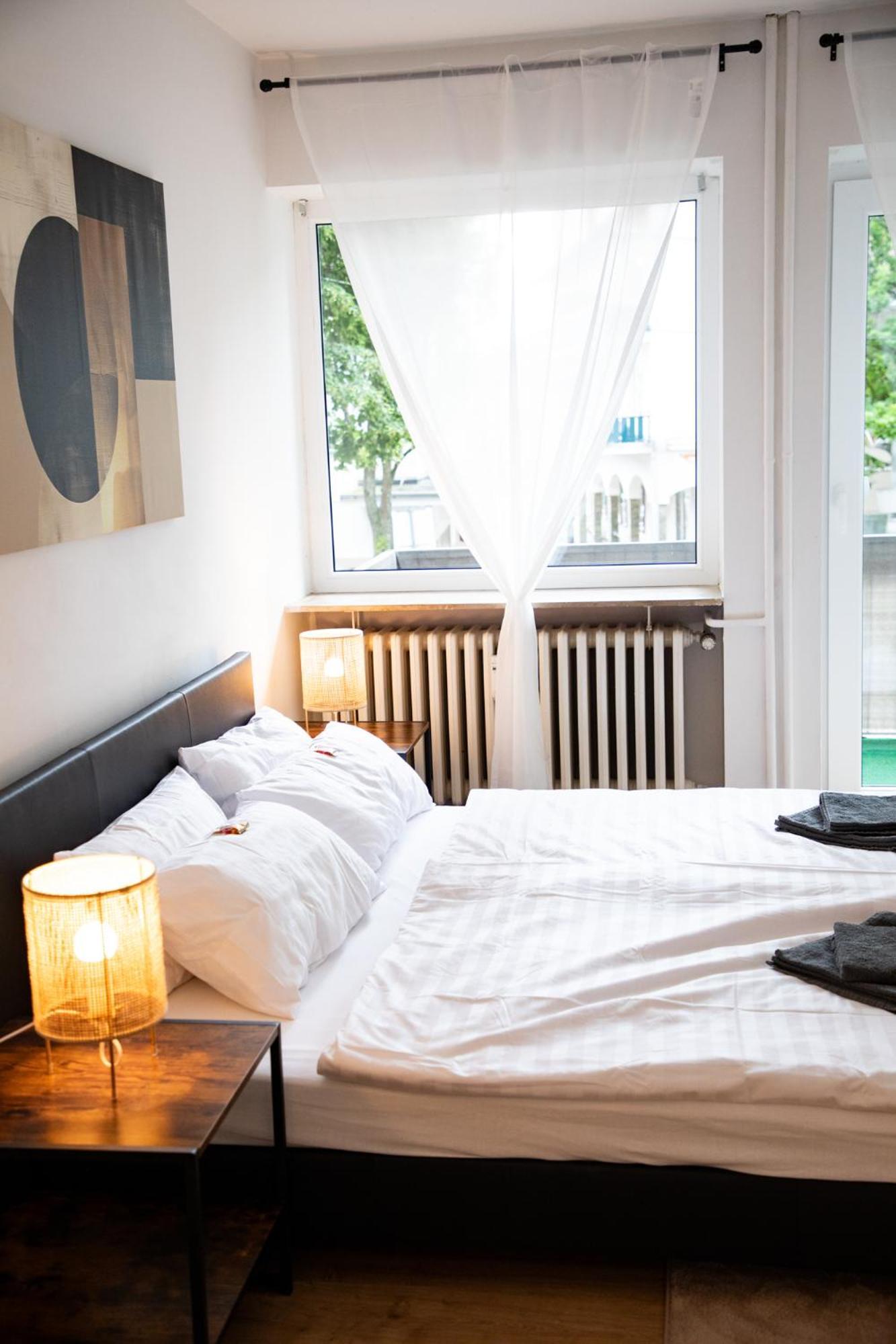 Me Living Bad Pyrmont Innenstadt 10 Meter Balkon 외부 사진